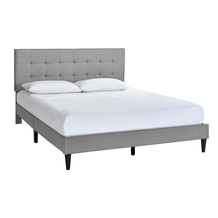 Latitude Run® Norland Tufted Upholstered Platform Bed & Reviews | Wayfair